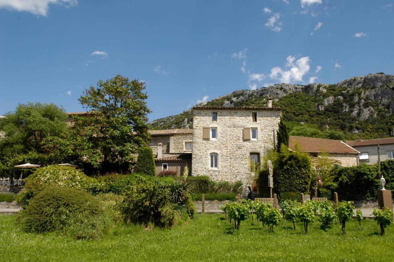 Restaurant Et Chambres D'Hotes La Ferme De Cornadel Anduze Exterior photo